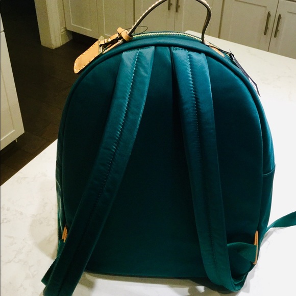 New Tommy Hilfiger backpack with leather trims.